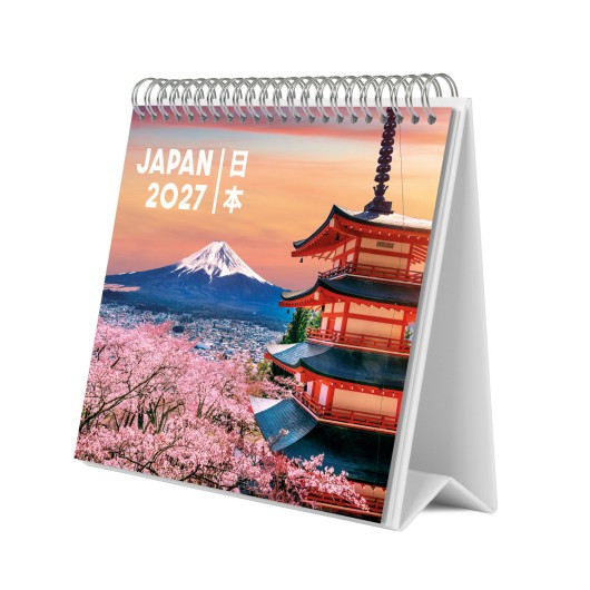 JAPAN 2027 DESK CALENDAR
