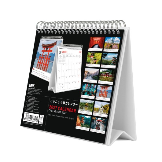 JAPAN 2027 DESK CALENDAR
