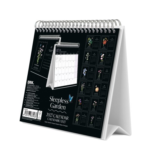 SLEEPLESS GARDEN 2027 DESK CALENDAR