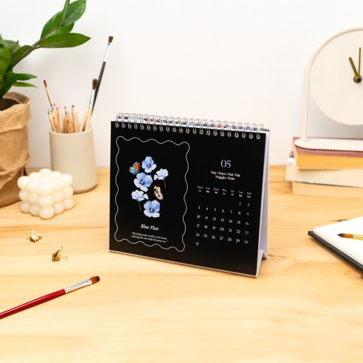 SLEEPLESS GARDEN 2027 DESK CALENDAR