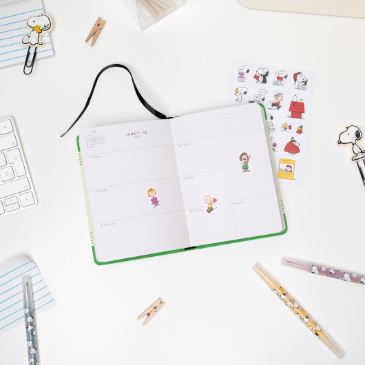 SNOOPY 2027 A6 WEEK VIEW FULL YEAR DIARY
