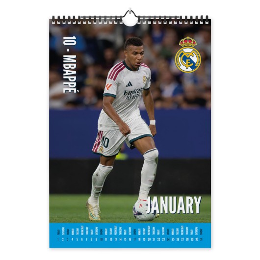 REAL MADRID 2026/2027 SEASON 2027 A3 CALENDAR