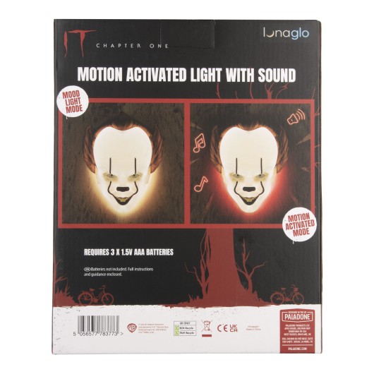PENNYWISE MASK MOTION SENSOR LIGHT