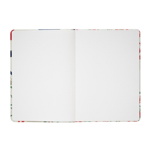 CUADERNO ENCUADERNACION ARTESANAL A5 JAPANESE FLYCATCHERS KOKONOTE
