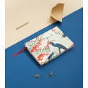 CUADERNO ENCUADERNACION ARTESANAL A5 JAPANESE FLYCATCHERS KOKONOTE