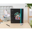 CARPETA 4 ANILLAS PREMIUM BT21 STREET MOOD