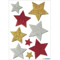 PEGATINAS MAGIC ESTRELLAS COLORES GLITTER