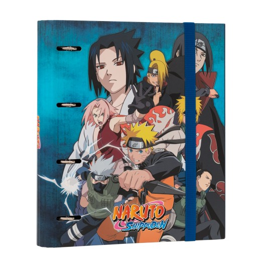 CARPETA 4 ANILLAS PREMIUM NARUTO