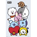 POSTER BT21 PERSONAJES