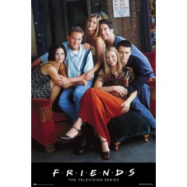 POSTER FRIENDS PERSONAJES