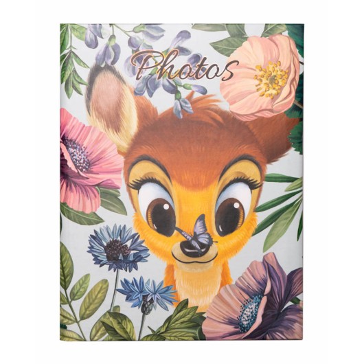 ALBUM FOTO 100 BOLSILLOS 10X15CM DISNEY BAMBI NATURE
