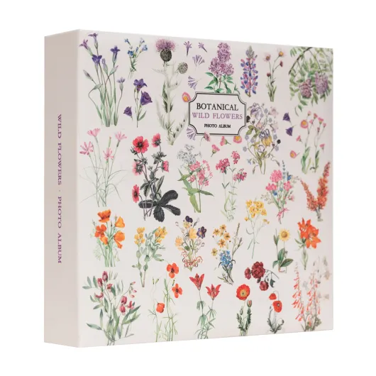 ALBUM FOTO 200 BOLSILLOS 10X15CM BOTANICAL WILD FLOWERS KOKONOTE
