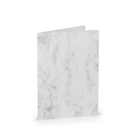 TARJETA A6 DOBLE COLORETTI 5 UNIDADES MARMOL GRIS