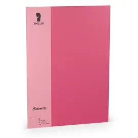 TARJETA A4 COLORETTI 10 UNIDADES FUCSIA