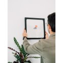 MARCO VINILO PREMIUM 32X32 CM MDF NEGRO