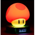 RELOJ DESPERTADOR NINTENDO SUPER MARIO SUPER MUSHROOM
