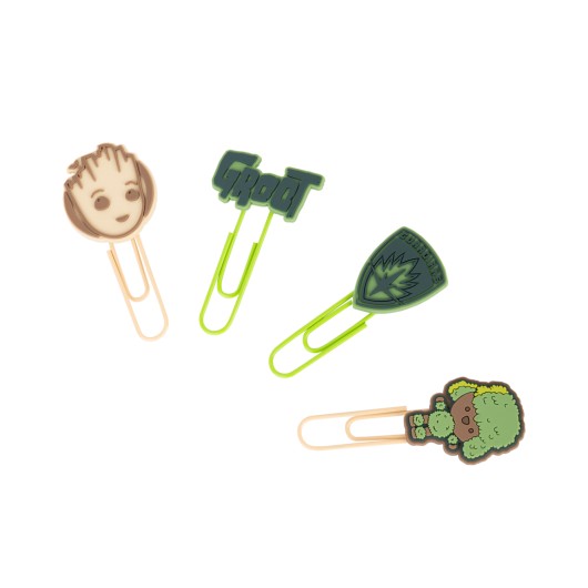 SET DE CLIPS CON TOPPER MARVEL GROOT