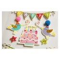 PEGATINAS SCENY SCRAP & DECO HAPPY BIRTHDAY RELIEVE