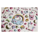 PEGATINAS TWEENY FOAMY UNICORNIOS GLITTER