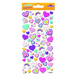 PEGATINAS TWEENY FOAMY CORAZONES ALEGRES 2