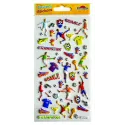 PEGATINAS TWEENY FOAMY FUTBOL GLITTER