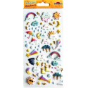 PEGATINAS TWEENY FOAMY CLIMA LLUVIOSO GLITTER