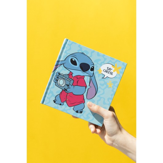 ALBUM FOTO 16X16CM 24 PAGINAS AUTOADHESIVAS DISNEY STITCH TROPICAL