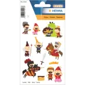 PEGATINAS MAGIC LITTLE KNIGHT SILK