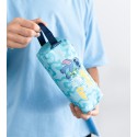 Estuche rectangular Stitch tropical azul en mano con diseño Disney