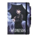CUADERNO PREMIUM A5 CON BOLIGRAFO PROYECTOR WEDNESDAY