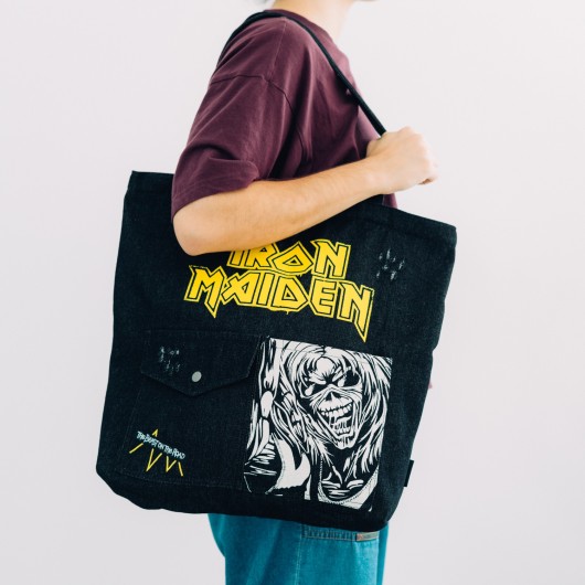 BOLSO DE TELA PREMIUM IRON MAIDEN