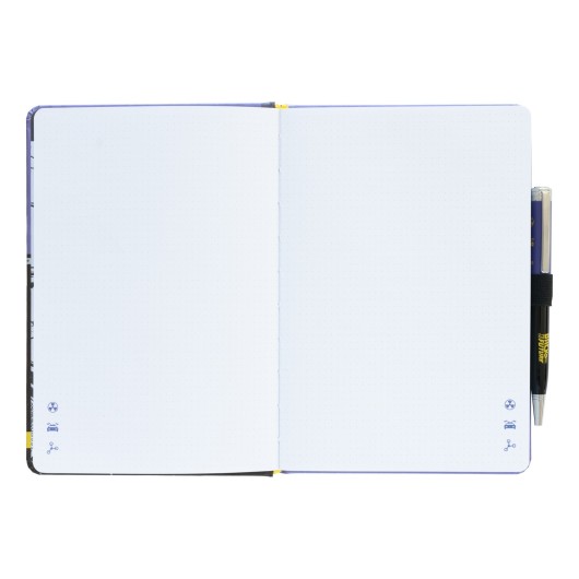 CUADERNO PREMIUM A5 CON BOLIGRAFO REGRESO AL FUTURO