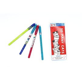 SET BOLIGRAFO BORRABLE SO MANY CATS