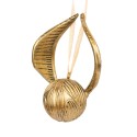 SET DE 3 ADORNOS DE NAVIDAD HARRY POTTER-SNITCH DORADA, NIMBUS2000 Y ESCUDO HOGWARTS