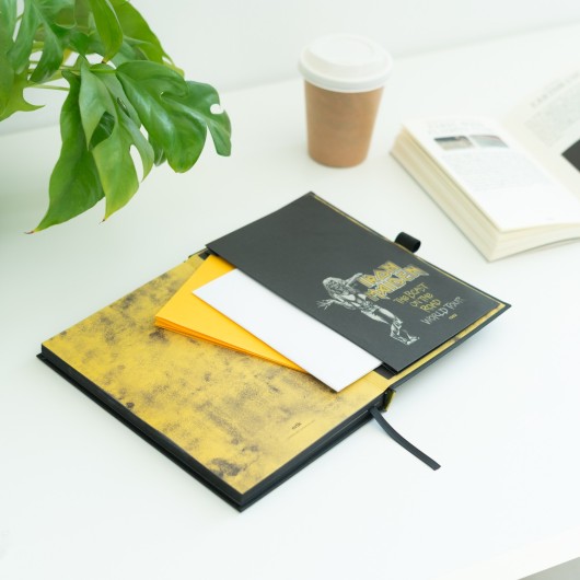 CUADERNO PREMIUM A5 CON BOLIGRAFO PROYECTOR IRON MAIDEN