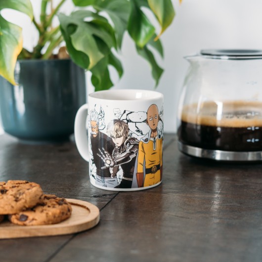 TAZA ONE PUNCH MAN HEROES
