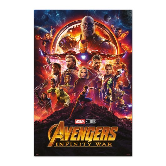 POSTER LOS VENGADORES: INFINITY WAR ONE SHEET