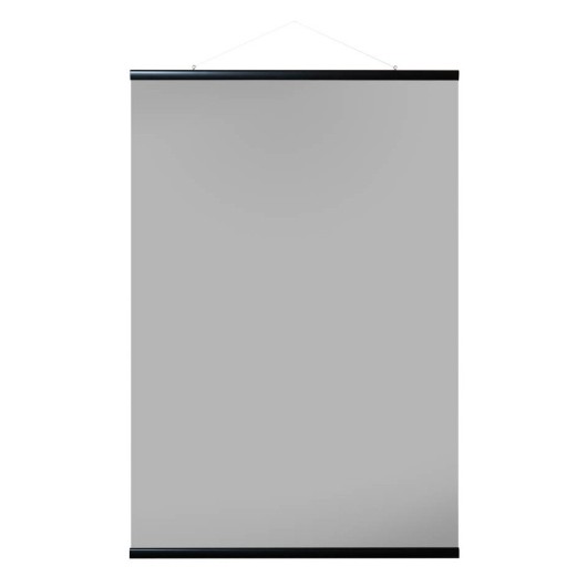 COLGADOR DE POSTERS MAGNETICO VERTICAL NEGRO