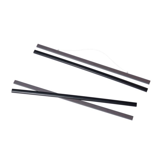 COLGADOR DE POSTERS MAGNETICO VERTICAL NEGRO