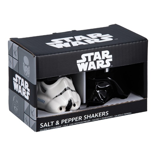 SALERO Y PIMENTERO 3D STAR WARS DARTH VADER Y STROMTROOPER