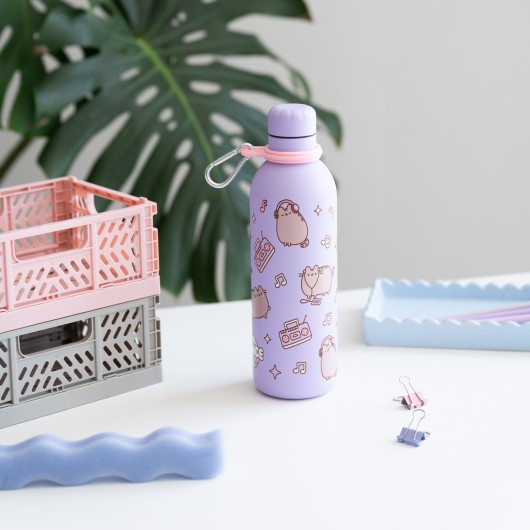 BOTELLA METALICA HOT&COLD 500ML PUSHEEN MOMENTS