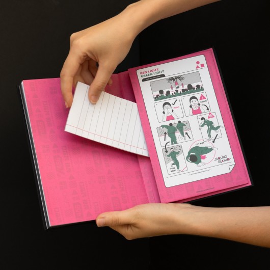 CUADERNO PREMIUM A5 EL JUEGO DEL CALAMAR