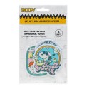 SET DE 3 PARCHES SNOOPY