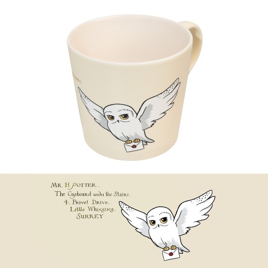 TAZA PREMIUM HARRY POTTER HEDWIG