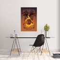 POSTER JUEGO DE TRONOS LA CASA DEL DRAGON FIRE WILL REIGN