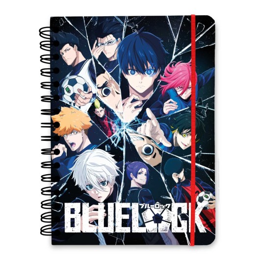 CUADERNO TAPA FORRADA A5 BLUE LOCK