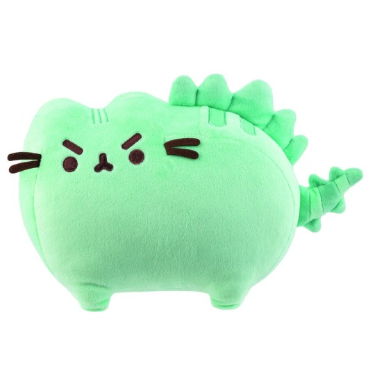 PELUCHE PUSHEEN DINOSAURIO VERDE 19 CM