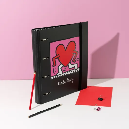 CARPETA 4 ANILLAS KEITH HARING