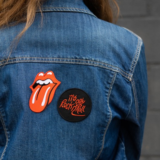 SET DE 3 PARCHES THE ROLLING STONES