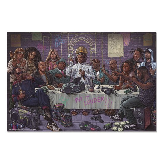 POSTER LA ULTIMA CENA DEL HIP HOP